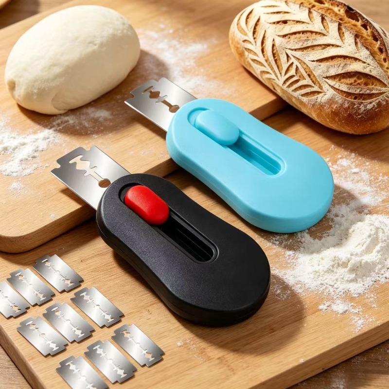 Bread Lame Scoring - أداة تقطيع العجين المغناطيسية القابلة للسحب
