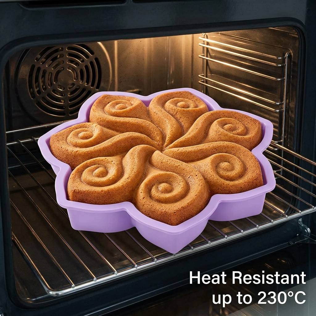 Kitchen Baking Store - قالب كيك سيليكون كبير على شكل