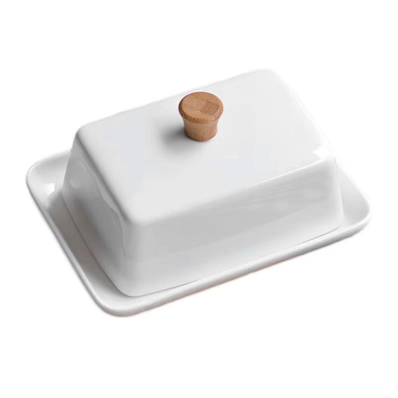 Kitchen Baking Organization - طبق زبدة A20F بغطاء محكم لتنظيم