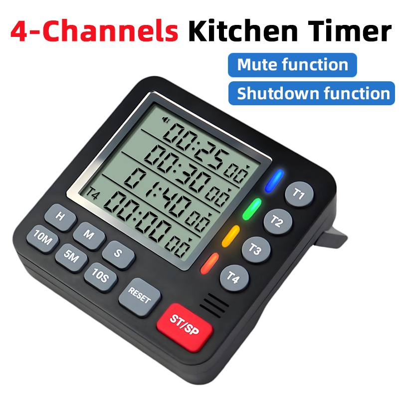 Kitchen Baking Timer - مؤقت مطبخ رقمي، شاشة كبيرة 4