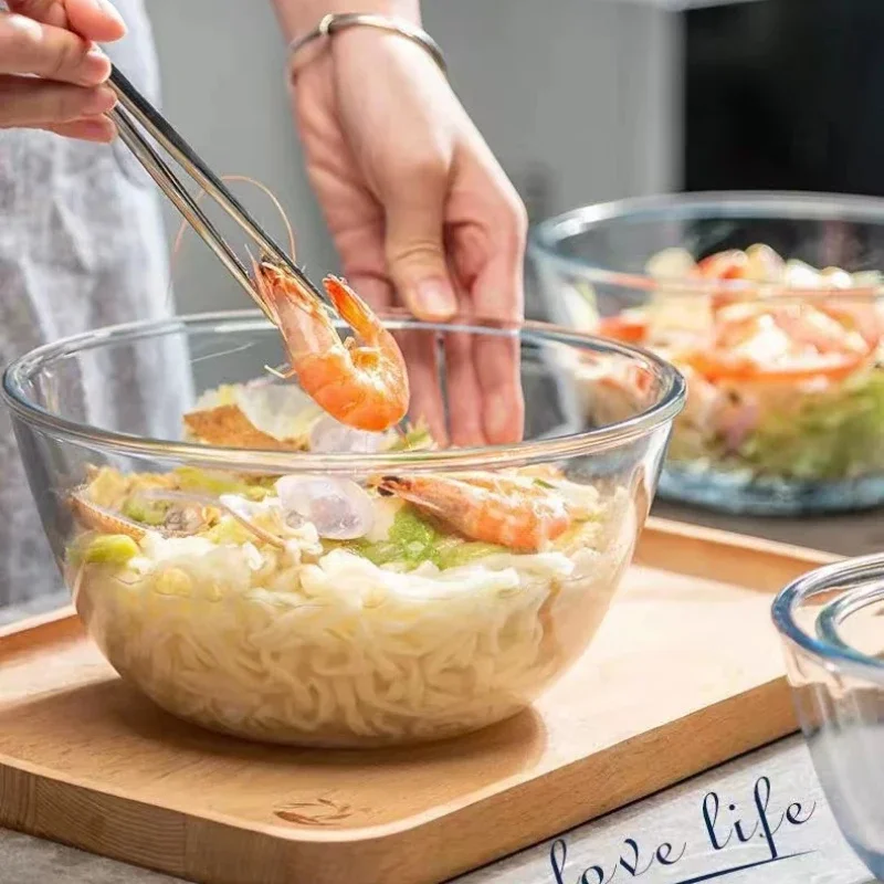 Kitchenaid Baking Bowl - الزجاج المطبخ المعونة السلطانية خلط مجموعة