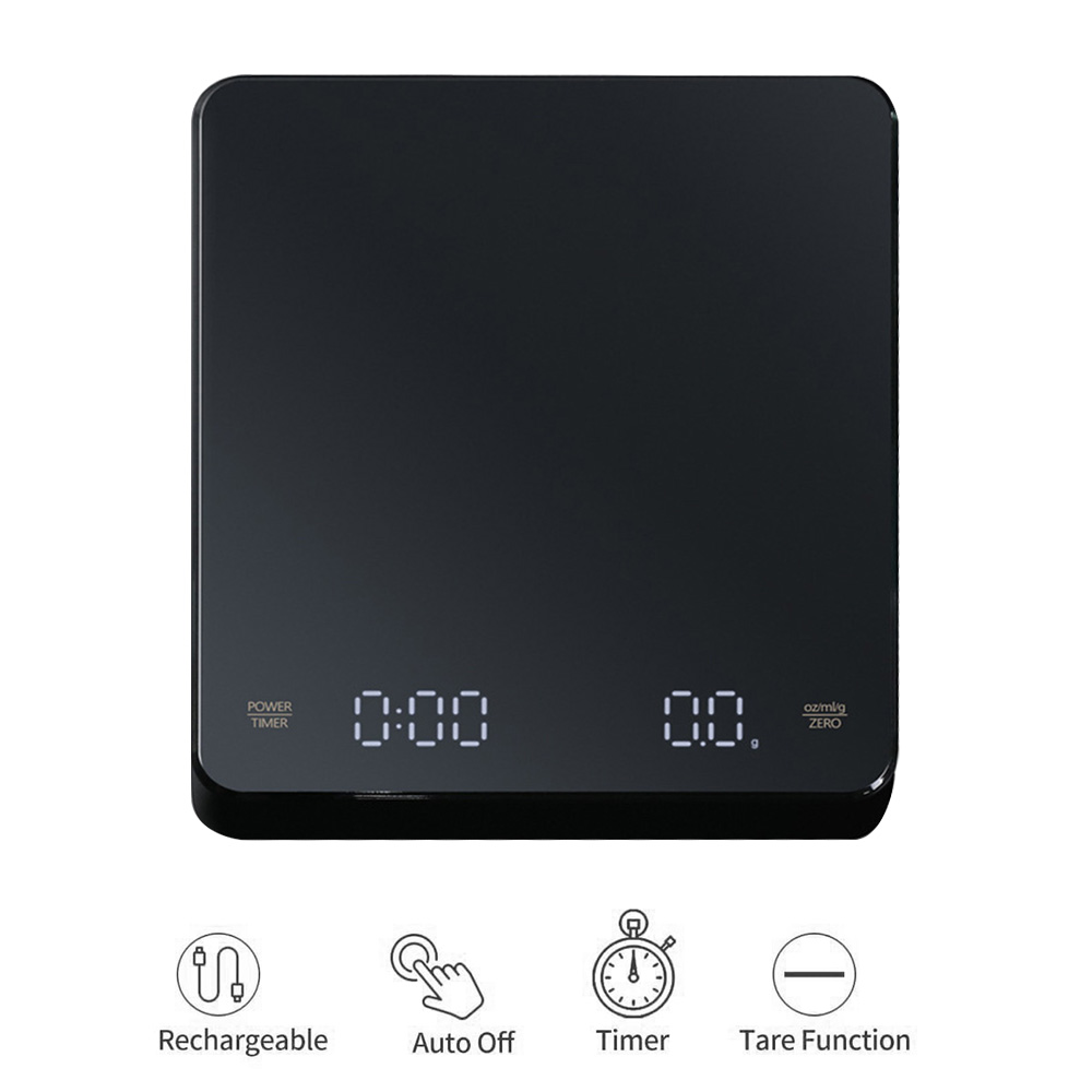 Kitchen Baking Timer - ميزان قهوة رقمي مع مؤقت شاشة
