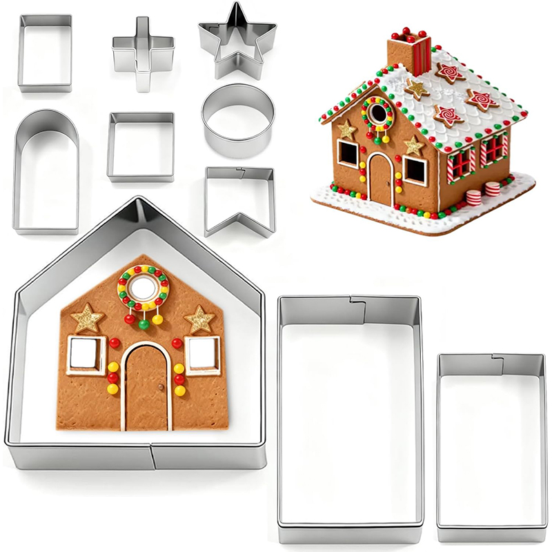 Cookie Cutter Set - مجموعة من 10 قطع قوالب بسكويت