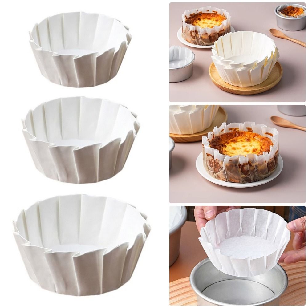 Kitchen Baking Paper - كوب ورقي مقاوم للزيوت قابل للطي