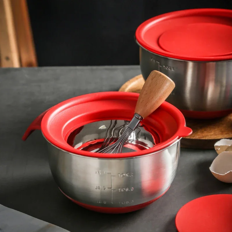 Kitchenaid Baking Bowl - وعاء خلط عميق من الفولاذ المقاوم