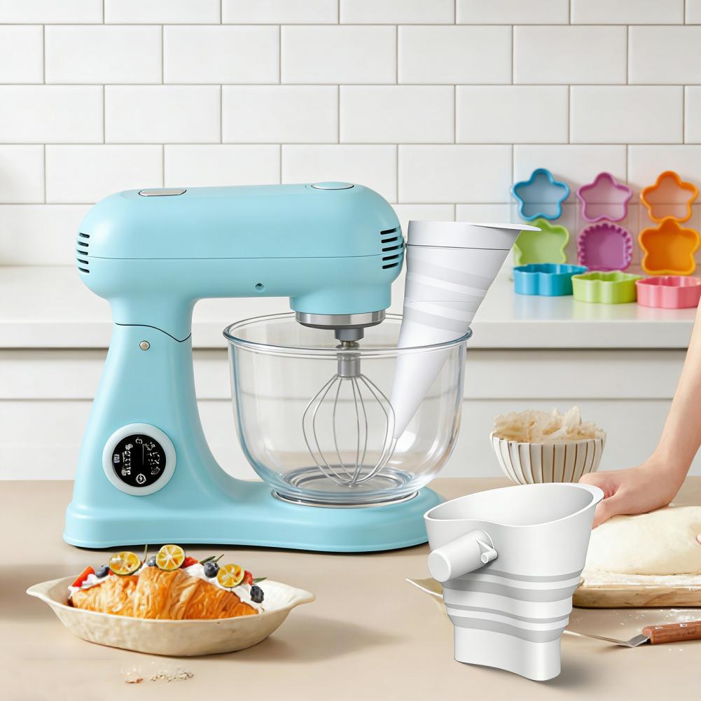 ملحقات خبز احترافية: قمع سيليك - مراجعة Kitchenaid Baking Bowl وسعره