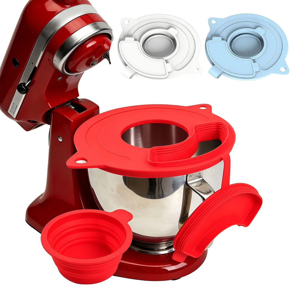 ملحقات خبز احترافية: قمع سيليك - مراجعة Kitchenaid Baking Bowl وسعره