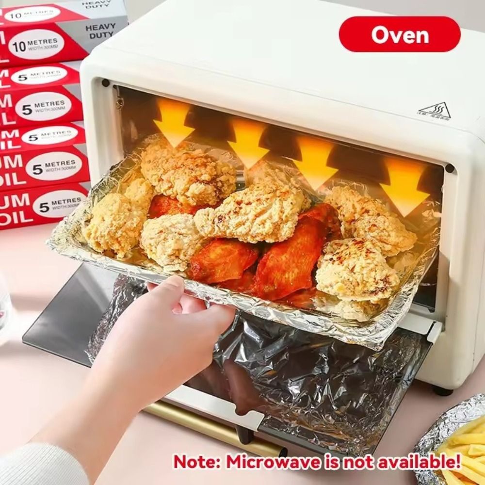 ورق قصدير ألومنيوم للاستخدام م - مراجعة Kitchen Baking Paper وسعره