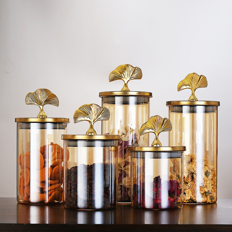 زجاجة تخزين زجاجية كبيرة بغطاء - مراجعة Kitchen Bank وسعره