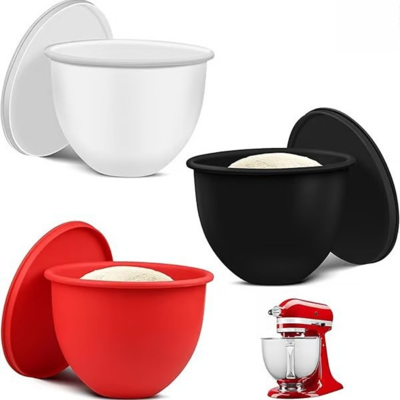 أغطية سيليكون مع غطاء لخلاط كي - مراجعة Kitchenaid Baking Bowl وسعره