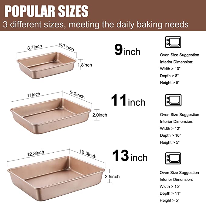 مقلاة خبز عميقة ورقة الكوكيز م - مراجعة Springform Pan Set وسعره