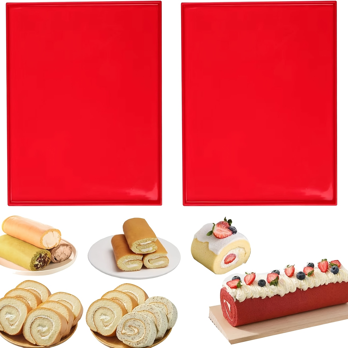 2 حصيرة سيليكون للخبز لصنع كعك - مراجعة Kitchen Baking Mat وسعره