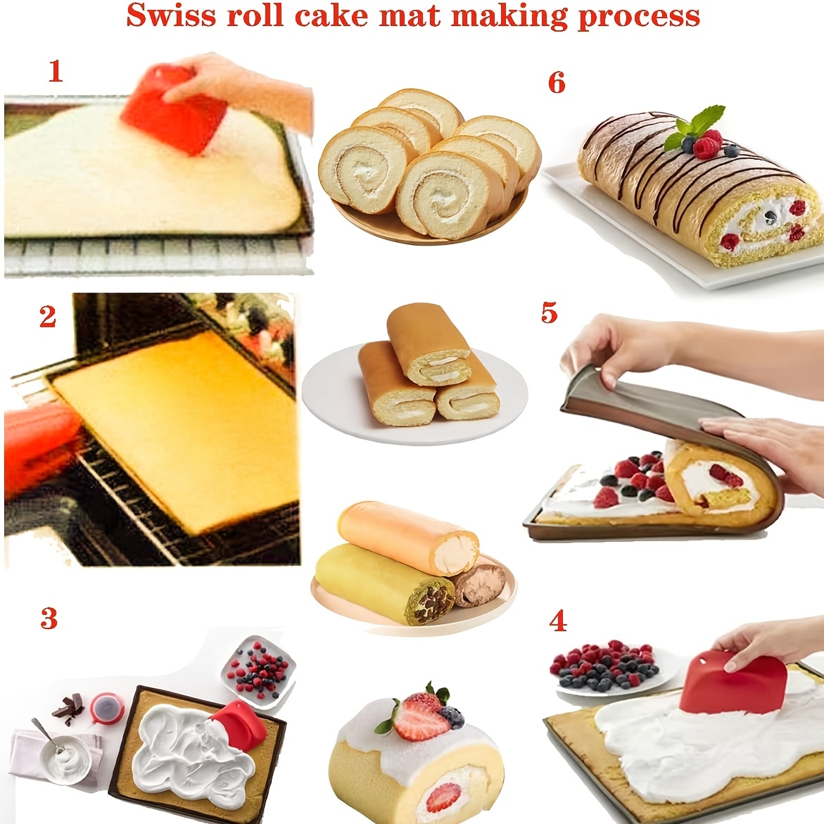 2 حصيرة سيليكون للخبز لصنع كعك - مراجعة Kitchen Baking Mat وسعره