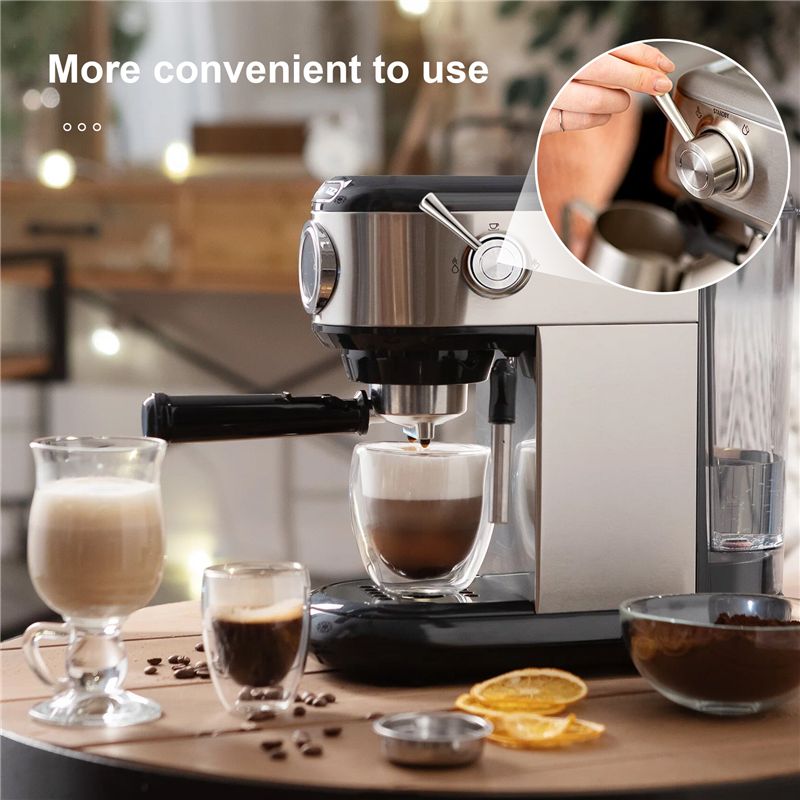 ذراع بخاري قابل للإزالة لاستبد - مراجعة Breville Espresso Barista Express وسعره