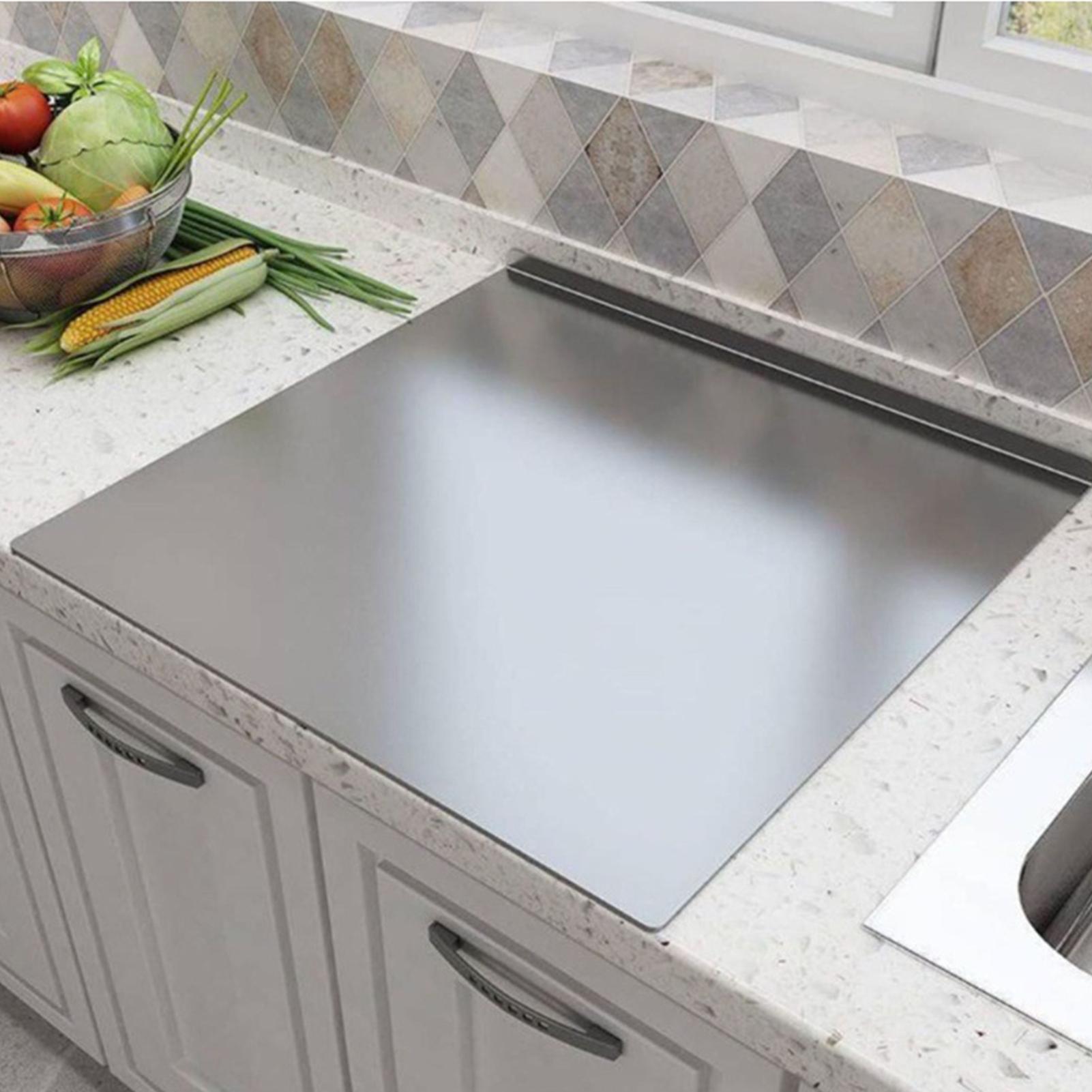 لوح تقطيع من الفولاذ المقاوم ل - مراجعة Kitchen And Baking وسعره