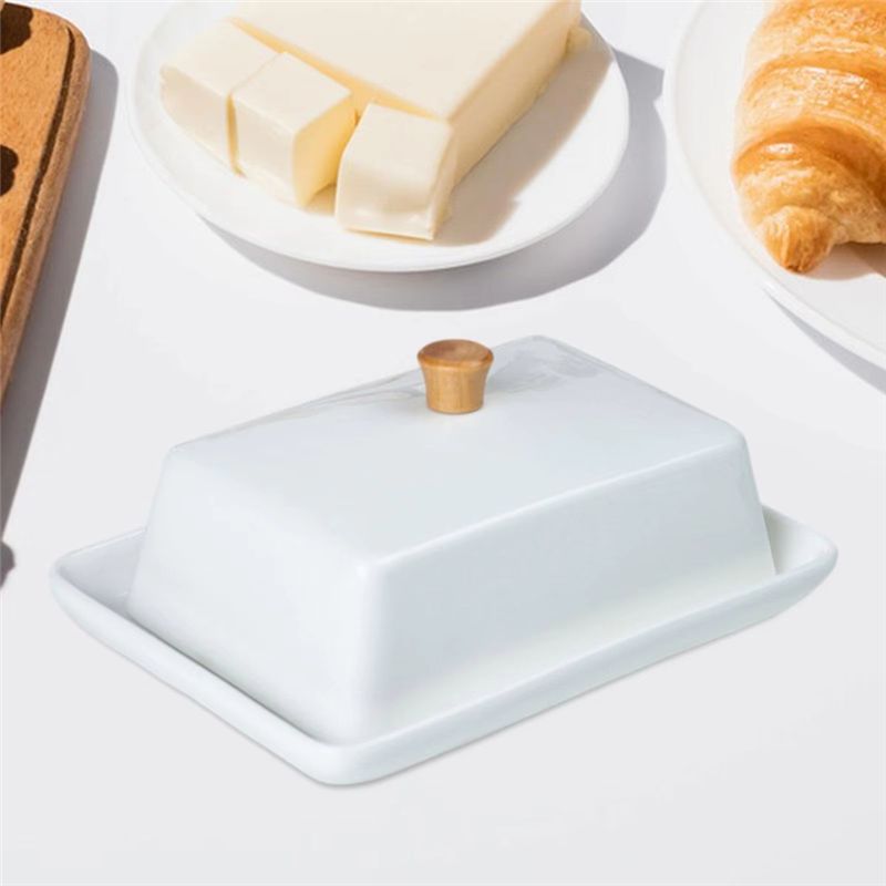 طبق زبدة A20F بغطاء محكم لتنظي - مراجعة Kitchen Baking Organization وسعره