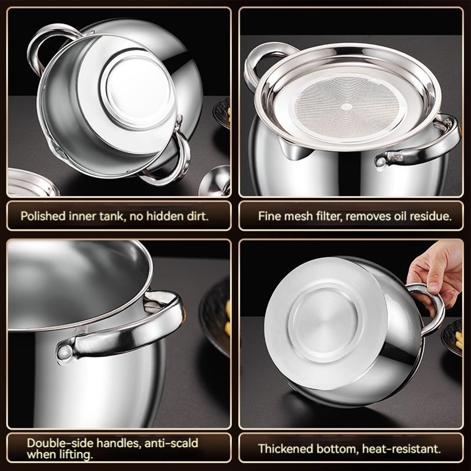 وعاء تخزين الشحوم من الفولاذ ا - مراجعة Kitchen Baking Canisters وسعره