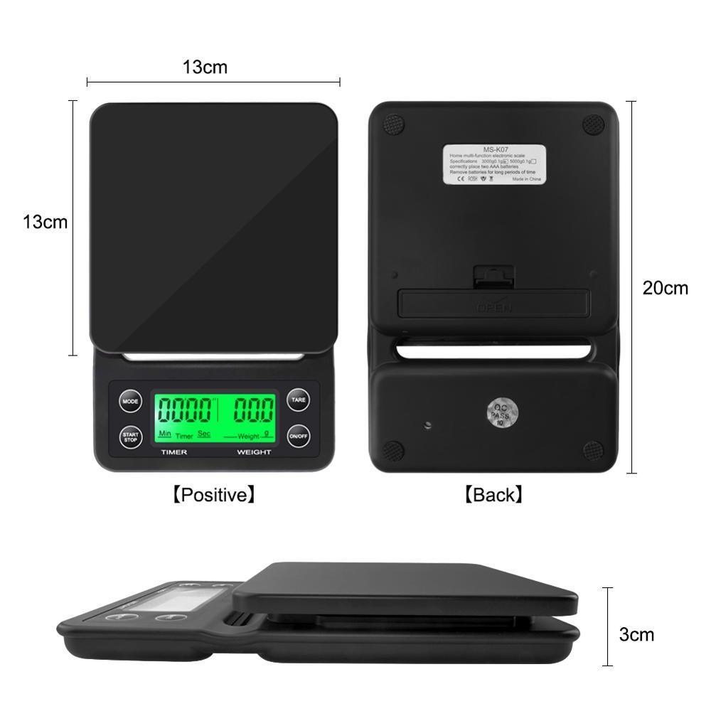 ميزان قهوة إلكتروني محمول عالي - مراجعة Kitchen Baking Timer وسعره