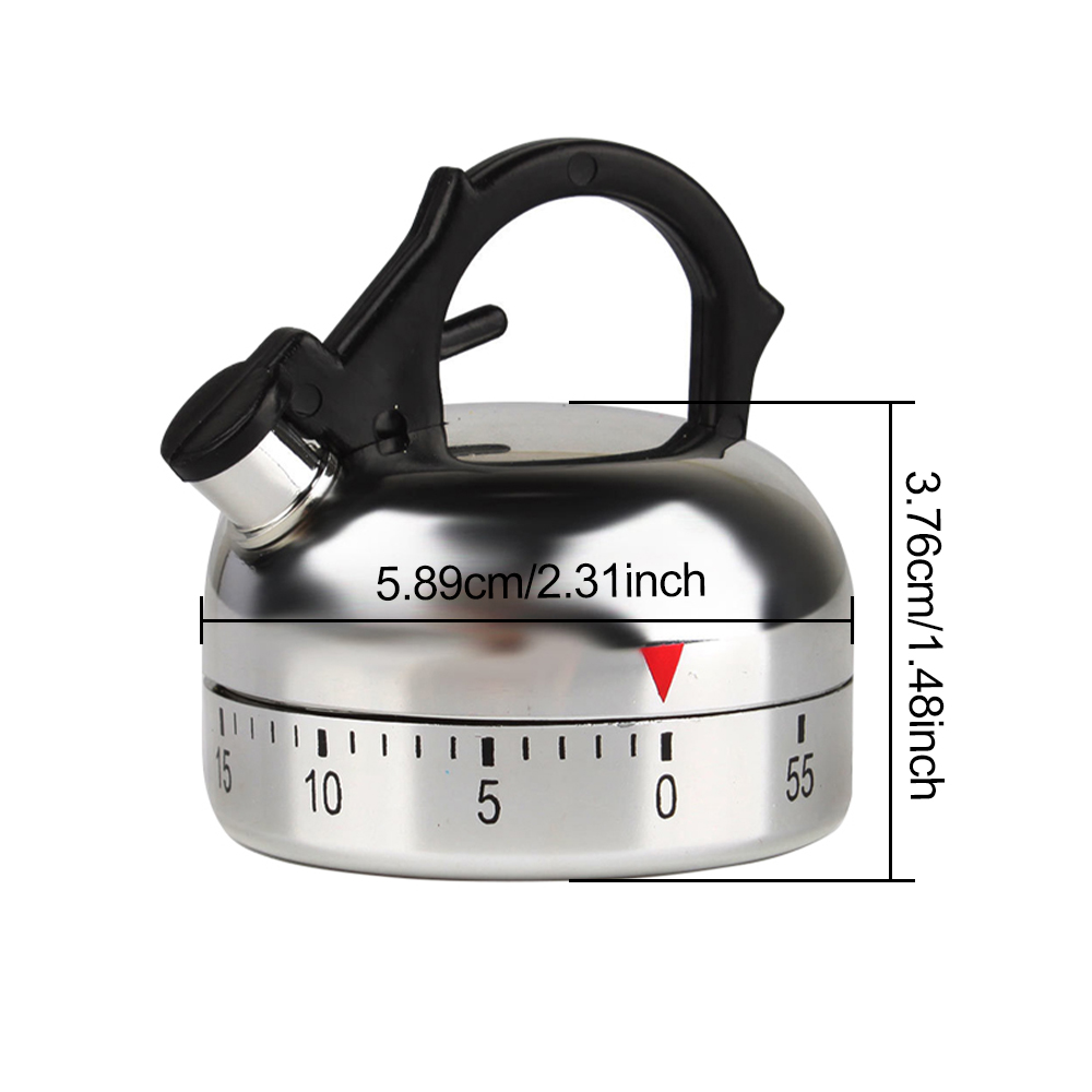 مؤقت ميكانيكي للمطبخ لمدة 60 د - مراجعة Kitchen Baking Timer وسعره