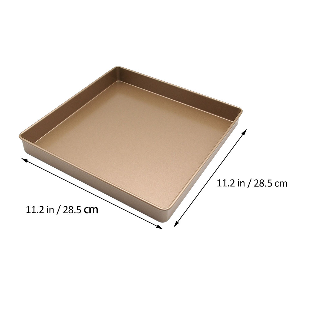 صينية خبز بيتزا مربعة غير لاصق - مراجعة Kitchen Baking Trays وسعره