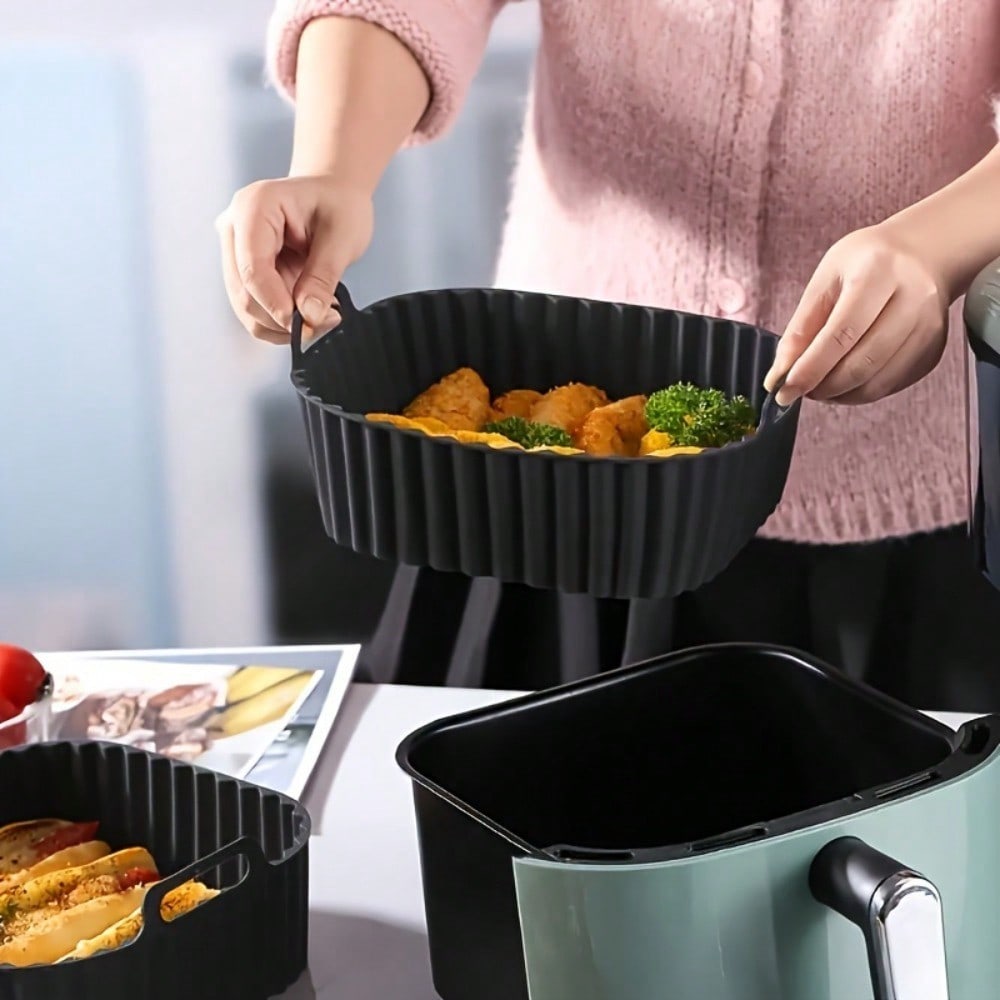 قطعة واحدة من بطانة السيليكون  - مراجعة Kitchen Baking Trays وسعره