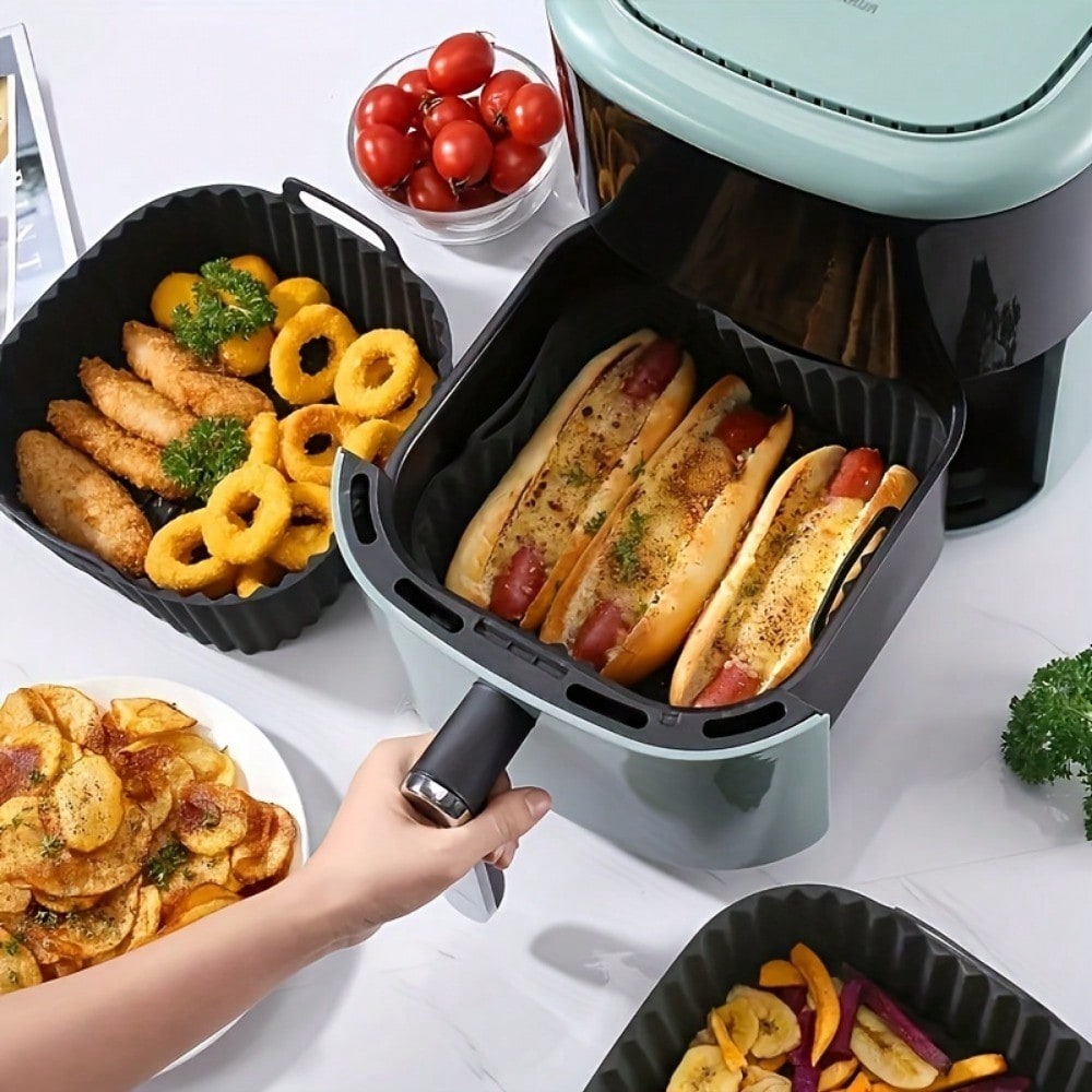 قطعة واحدة من بطانة السيليكون  - مراجعة Kitchen Baking Trays وسعره
