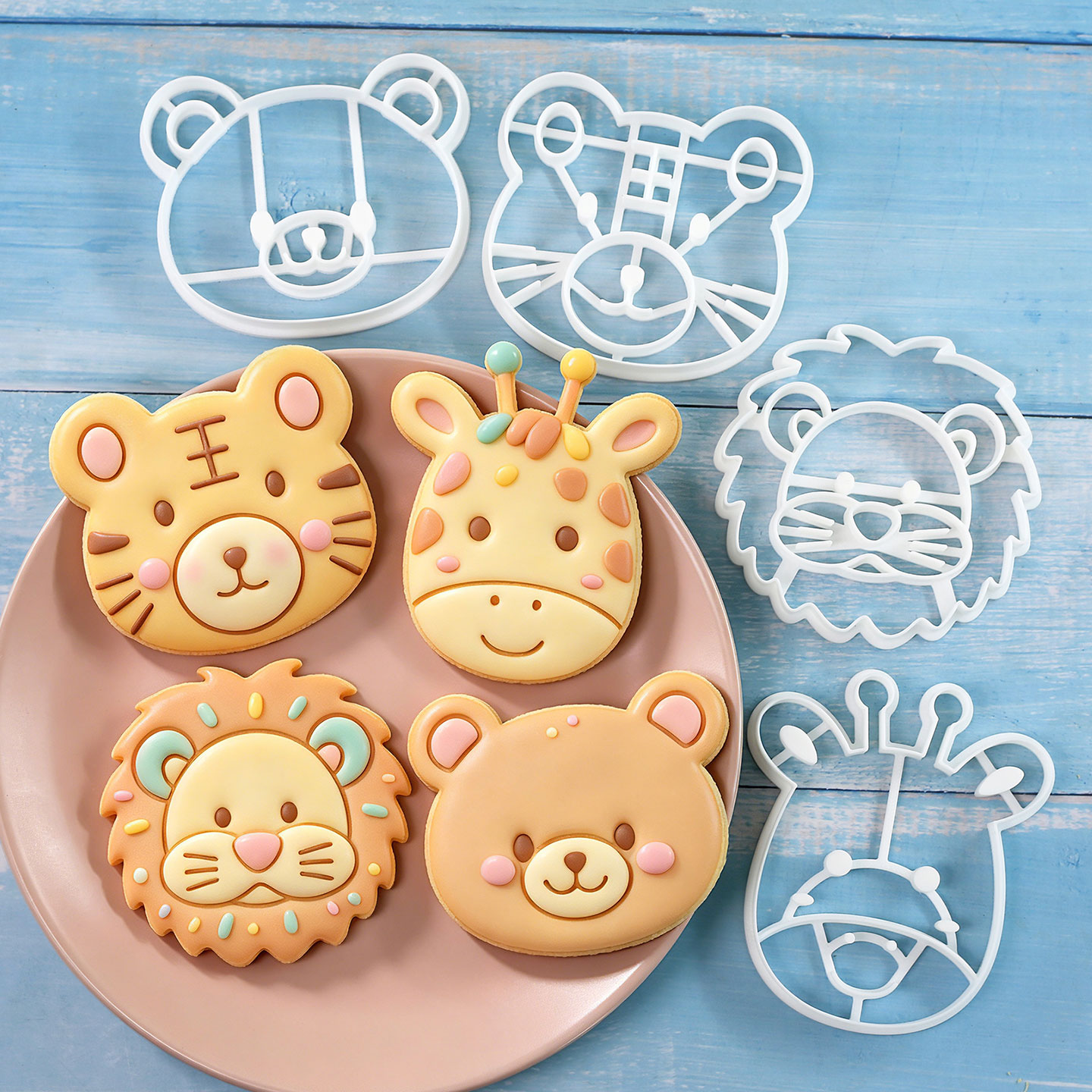 مجموعة من 4 قطع قوالب تشكيل ال - مراجعة Cookie Cutter Set وسعره
