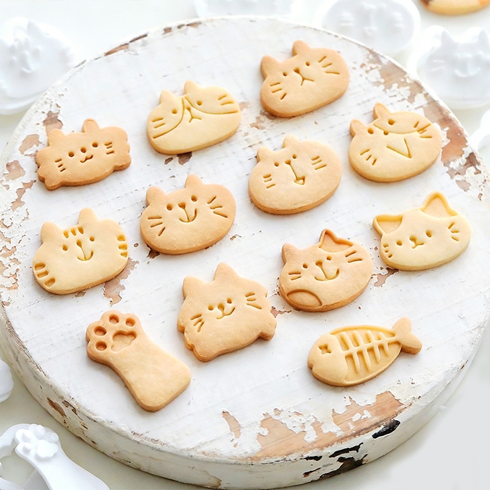 قوالب تقطيع الكوكيز على شكل قط - مراجعة Kitchen Baking Store وسعره