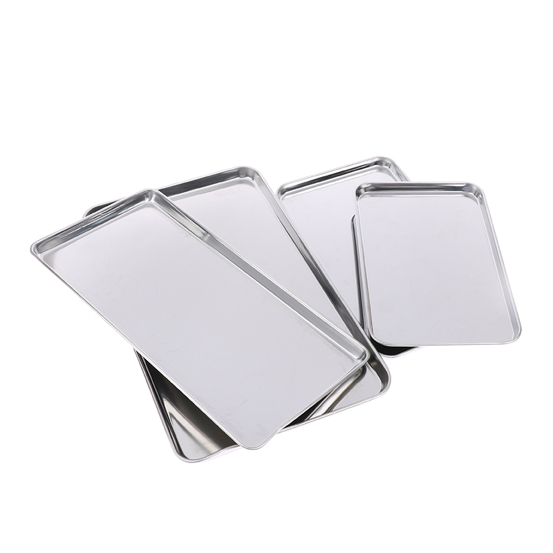 طبق مستطيل من الفولاذ المقاوم  - مراجعة Kitchen Baking Tray Organiser وسعره