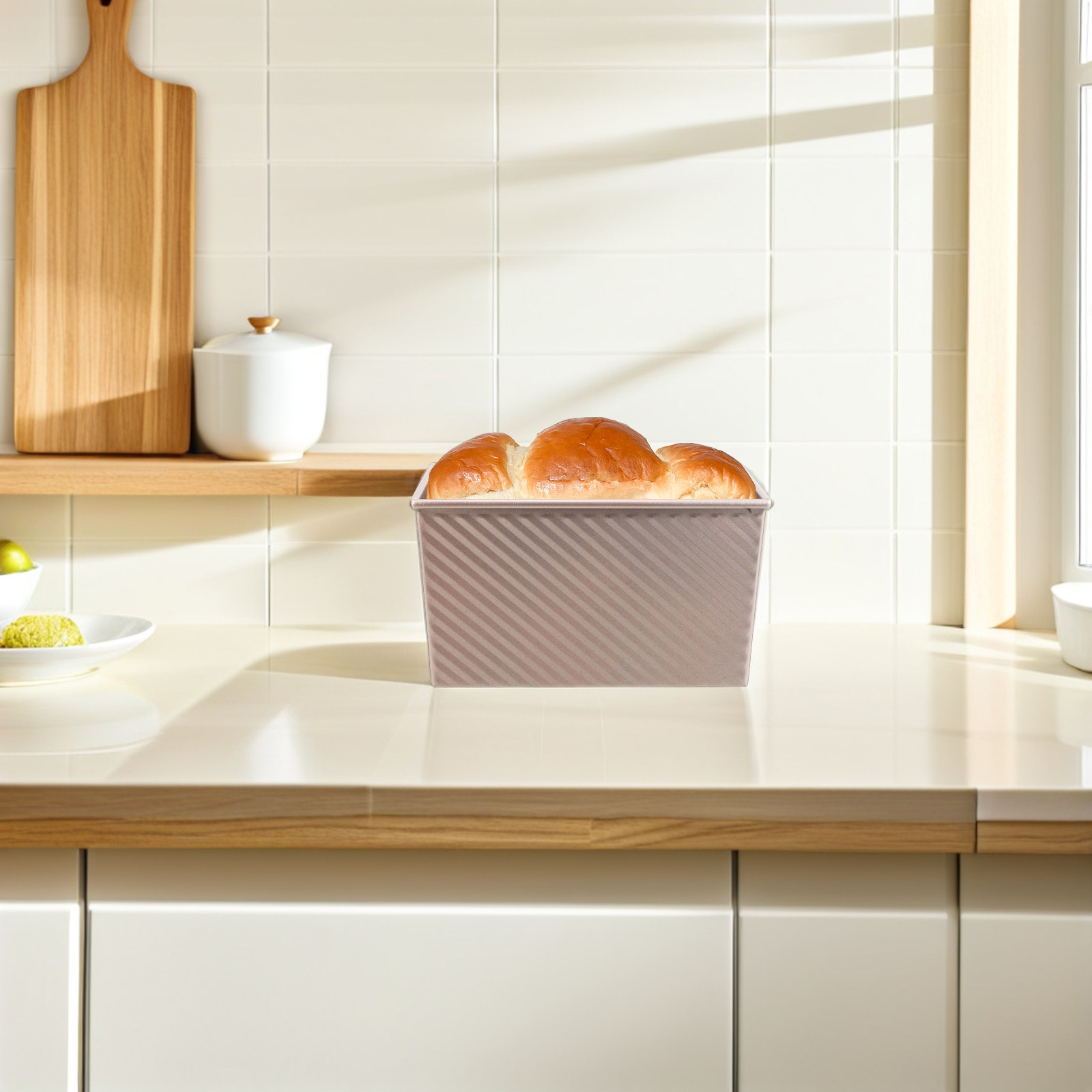 صينية خبز مستطيلة غير لاصقة من - مراجعة Kitchen Baking Trays وسعره