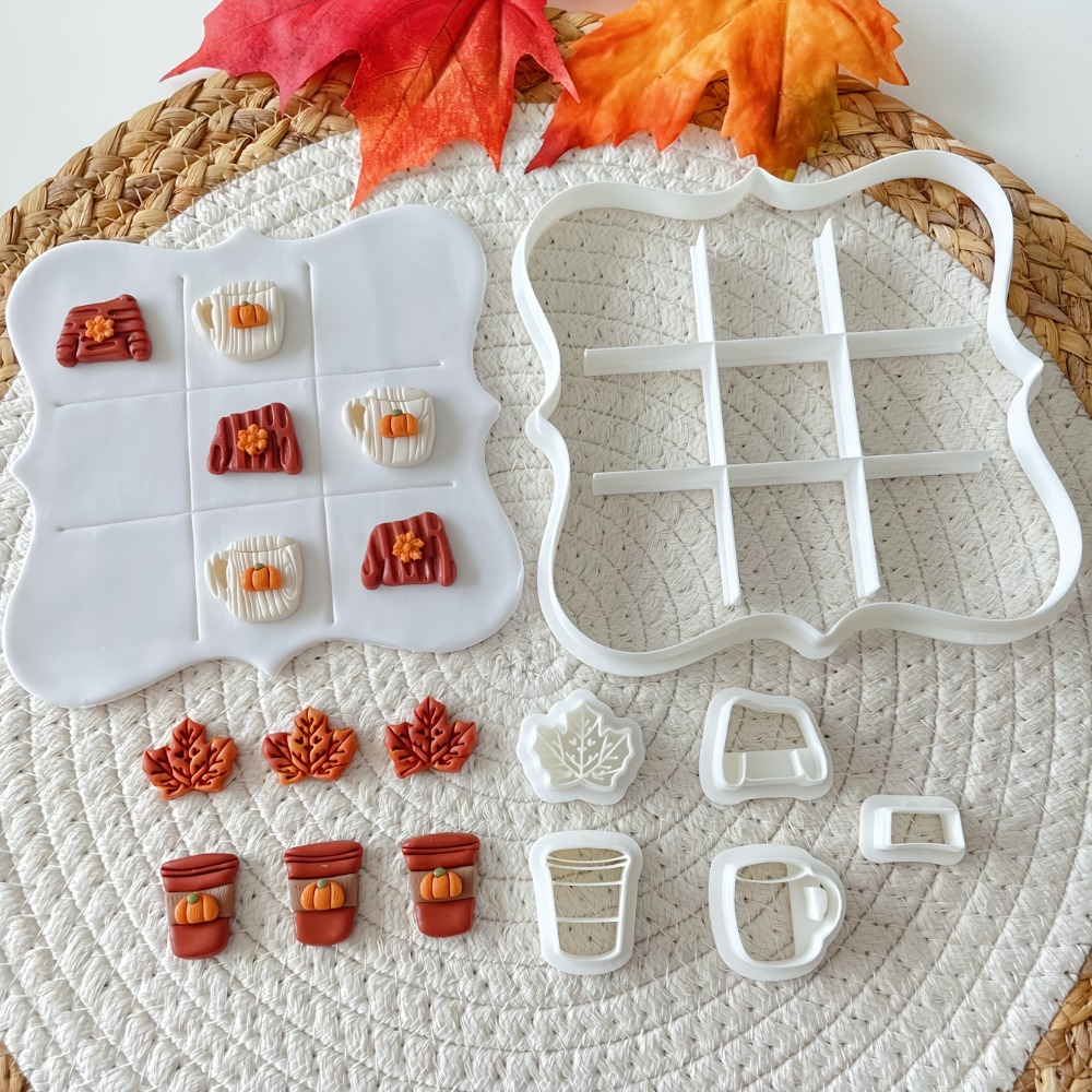 مجموعة قوالب بسكويت خريفية بتص - مراجعة Cookie Cutter Set وسعره
