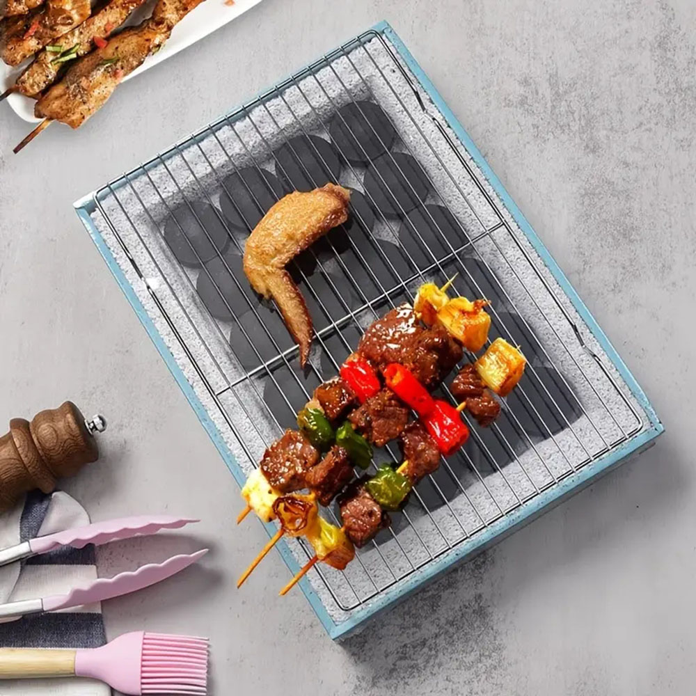 الفولاذ المقاوم للصدأ الشواء ش - مراجعة Kitchen Baking Store وسعره