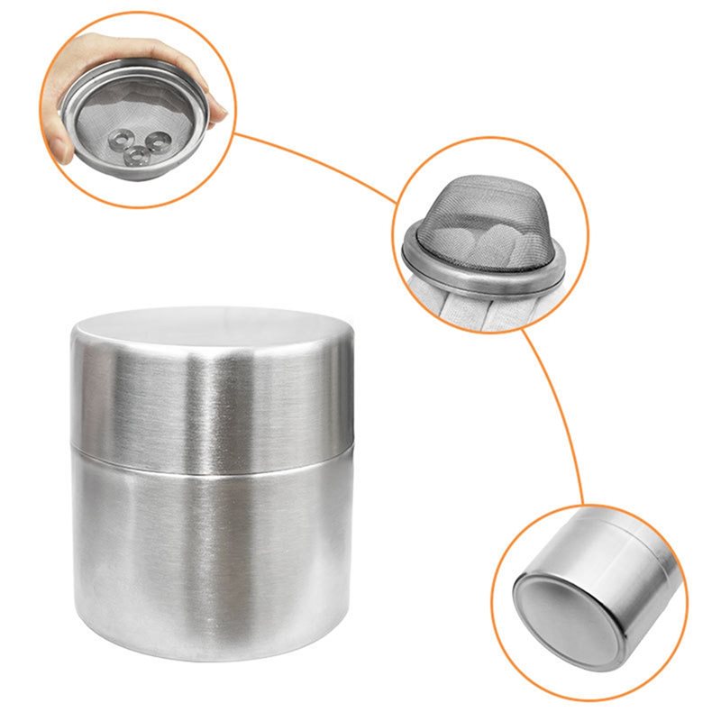 مصفاة وعلب تخزين وخلط مسحوق ال - مراجعة Kitchen Baking Canisters وسعره