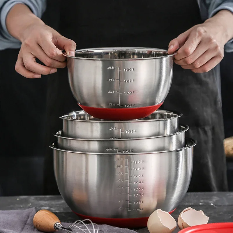 وعاء خلط عميق من الفولاذ المقا - مراجعة Kitchenaid Baking Bowl وسعره