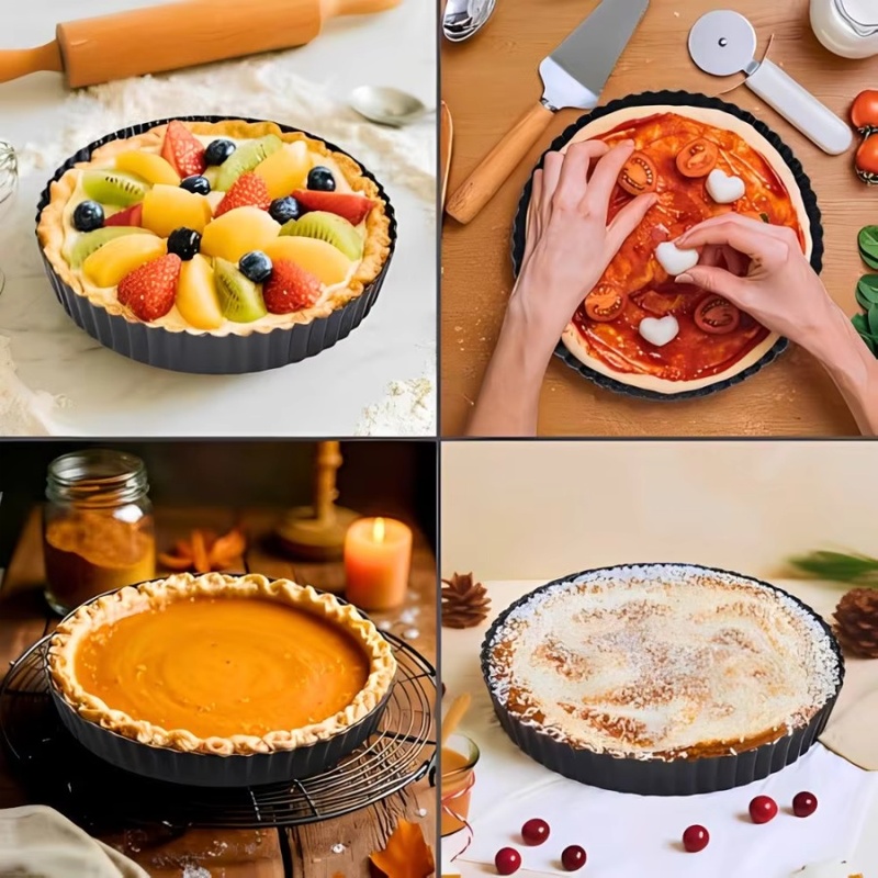 قالب تارت قابل للإزالة من الأس - مراجعة Kitchen Baking Trays وسعره