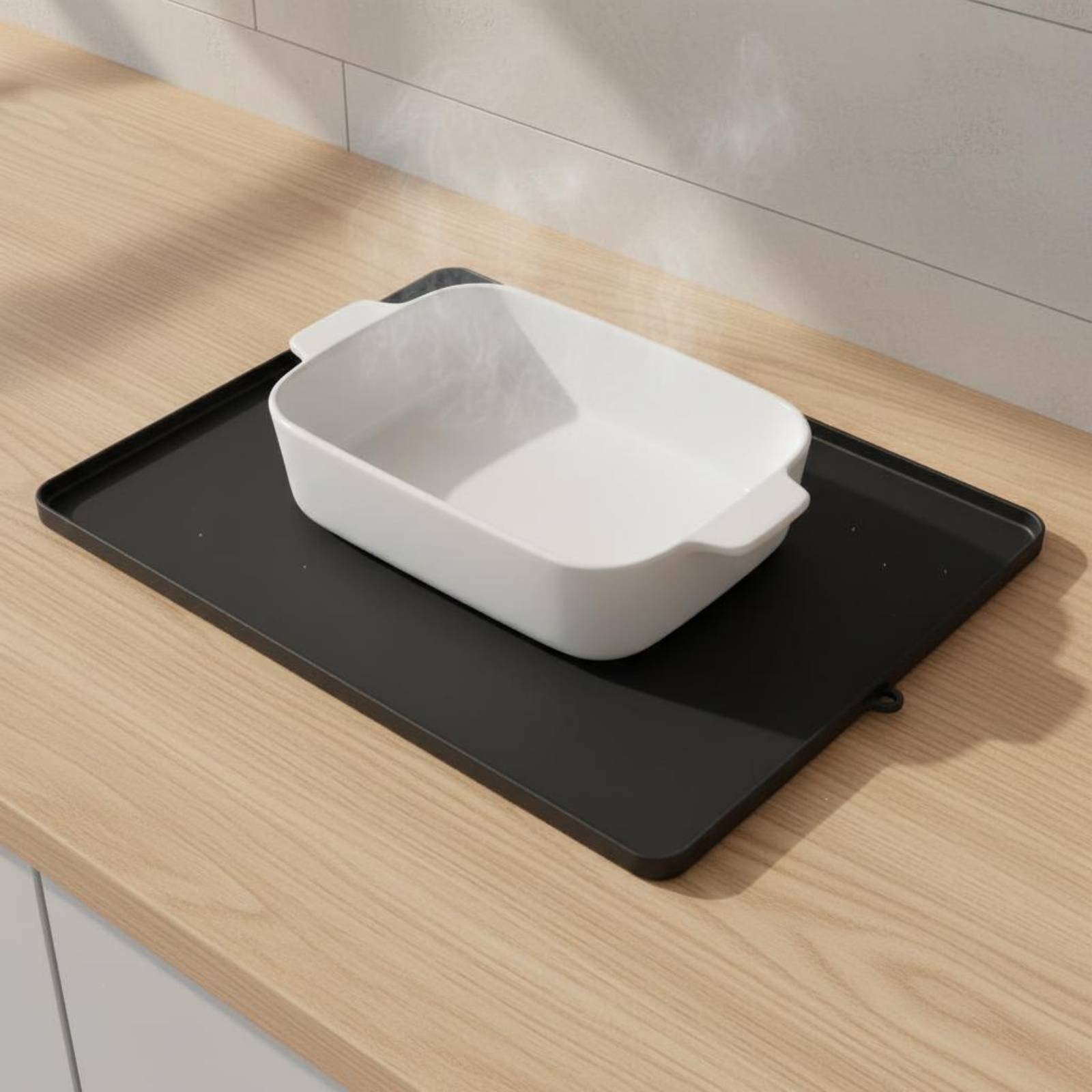 حصيرة سيليكون مرنة لحماية سطح  - مراجعة Kitchen Baking Trays وسعره